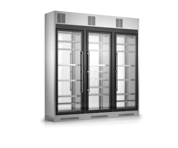 Vīna ledusskapis vitrīna WL6/326P 260h